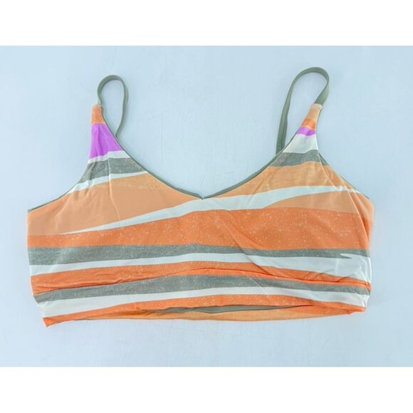 NWT PrAna Women's Willow Falls Reversible‎ Swim Top Waves Size Small Sustainable - Picture 1 of 6
